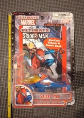 Marvel Ultimate Spider-man Helicopter Diecast Toy - Image 1 of 3