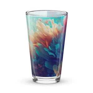 Underwater Florals Shaker pint glass - Picture 1 of 4
