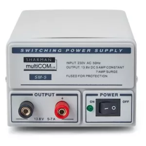 ZASILACZ 13.8V 5 do 7 AMP ZASILACZ CB HAM RADIO POWERPACK - Zdjęcie 1 z 7