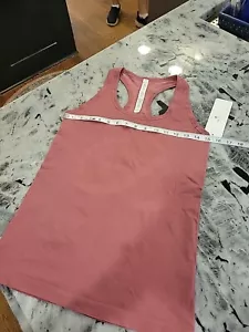 CRZ YOGA Womens Racerback Hip-Length Workout sports Tank Tops NWT M Misty Merlot - Picture 1 of 12