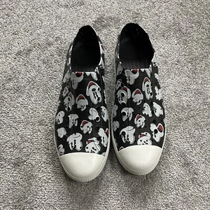 NATIVE Disney Mickey Mouse Black Slip On Water Shoes All Over Print US Men’s 12 - Picture 1 of 14