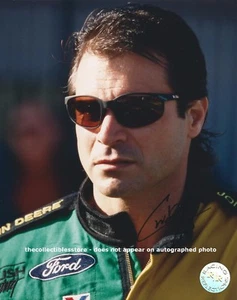 CHAD LITTLE AUTOGRAPHED JOHN DEERE ROUSH RACING NASCAR WINSTON CUP SERIES PHOTO - Picture 1 of 1