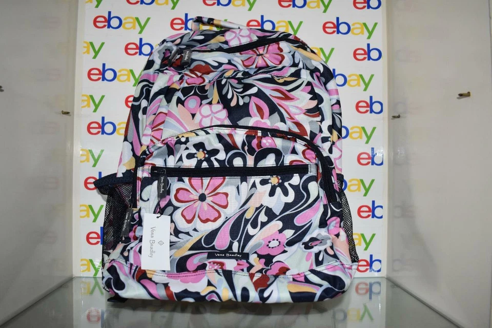 Vera Bradley Lighten up Essential Large Backpack 23715-v79 Mod Paisley