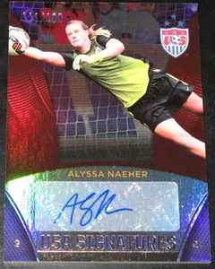 Selección Nacional de Fútbol de Estados Unidos 2015 Panini Alyssa Naeher Signatures # 118/199 automático - Imagen 1 de 2