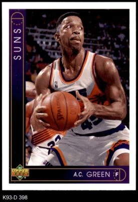 1993 Upper Deck #398 A.C. Green Suns Oregon St 8 - NM/MT - Image 1 of 2