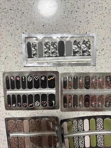 Nail Art Konvolut 7 Nagelsticker sortiert nagelneu - versiegelt - Bild 1 von 10