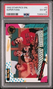 1992 Star Pics Saturday Night Live Chris Farley Robert Smigel #3 PSA 6