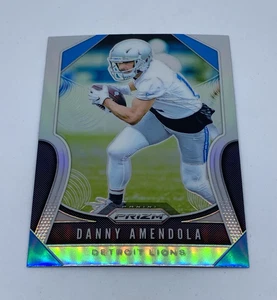 2019 Panini Prizm Silver Refractor  #110 DANNY AMENDOLA Detroit Lions - Picture 1 of 2