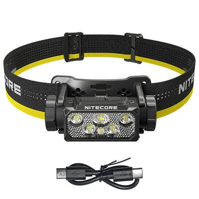 Nitecore HC60 UHE 1600 Lumen USB-C Rechargeable Headlamp - Image 1 of 4
