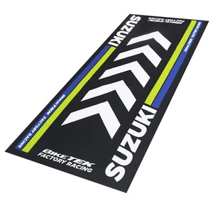 ALFOMBRA TALLER MOTO BIKETEK SERIE 4 SUZUKI 190 CM X 80 CM - Imagen 1 de 1