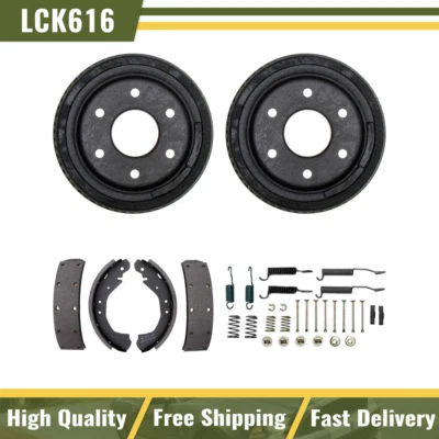 Tambores de freno traseros zapatas de freno herrajes kit de resorte para Chevrolet Blazer 1992-1994 Foto 1 de 4