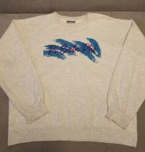 Vintage Hanes Pi Beta Phi Jazz 90s Sweatshirt Sorority Women Sz L - Picture 1 of 11