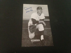 DENNY MCLAIN AUTOGRAPH JD MCCARTHY POSTCARD DETROIT TIGERS  - Picture 1 of 1