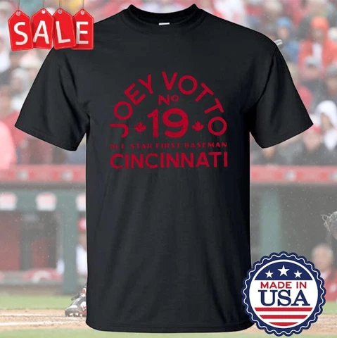 Joey Votto Cincinnati Reds All-Star First Baseman T-Shirt Gift Unisex Fans S-3XL Cover