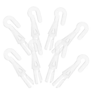 8 Pcs Club Hook Blind Wand Replacement Cord Condenser for Blinds - Picture 1 of 12