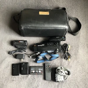 Sony CCD-FX330 Video 8 Handycam Camera Camcorder w/ Ambico V-8810 - NOT WORKING - Picture 1 of 21