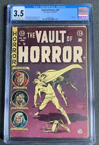 The Vault Of Horror #40 Pre Code Horror CGC 3.5 1989847005 - Foto 1 di 6