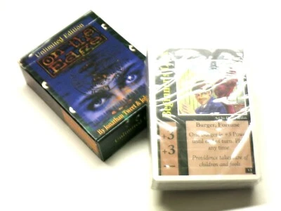 2x Two Set On the Edge Sealed Starter Deck Unlimited Edition TCG CCG RPG 1990's - Image 1 of 4