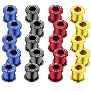 5-Schrauben Set Kettenblattschrauben passend Shimano Doppelkurbeln AL7075 TOKEN - Bild 1 von 4