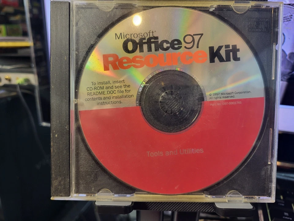 MICROSOFT OFFICE 97 Resource Kit, TOOLS AND UTILITIES CD-ROM DISC ONLY - Image 1 of 1