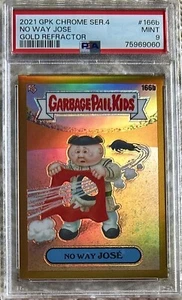 2021 TOPPS CHROME GPK GOLD /50 NO WAY JOSE PSA 9 POP 2 - Picture 1 of 2