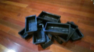 12 Antique Brick Molds. Heavy Duty Plastic Concrete , Plaster, Craft Molds - Picture 1 of 5