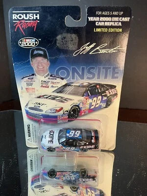 Jeff burton #99 Exide Batteries Onsite 2000 Ford Taurus Promo 1:64 Team Caliber - Image 1 of 4