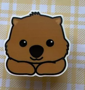 Acrylic fridge magnet WOMBAT nice strong hold - Foto 1 di 2