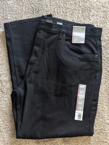 Falls Creek Herren Relaxed Schwarz Straight Leg Jeans 5 Pocket Gr. 46/30 - Bild 1 von 5