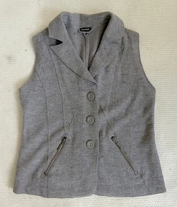 Gerry Weber Edition gilet élégant en laine bouillie M L - Imagen 1 de 6