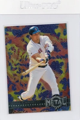 JOSE CANSECO 1996 Fleer Metal Universe Baseball #12 RED SOX - Image 1 of 3
