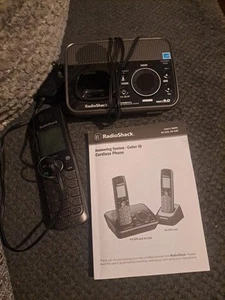 RadioShack 43-329 Système téléphonique sans fil Detc 6.0 combiné unique occasion - Photo 1/18