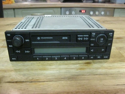 Autoradio Radio Cassettenradio VW Beta V  1J0035152E - Bild 1 von 4