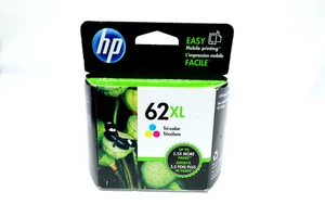 Original HP 62 XL Tri-Color Tintenpatrone C2P07AN Exp. Apr 2018 Neu - Bild 1 von 2