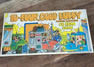 10 Four Good Buddy Cb Radio 10-4 Trucker Board Game 1976 Parker Bros Complete - Picture 1 of 13