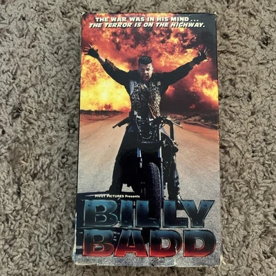 BILLY BADD (1993) VHS Tape - York Home Video - Cult / Thriller RATED R - Image 1 of 4