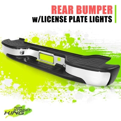 Rear Step Bumper Assembly for Chevy Suburban 1500 2500 Tahoe Yukon 00-06 Chrome - Image 1 of 4