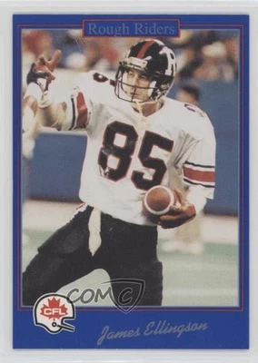 1991 Jogo CFL James Ellingson #44 - Image 1 of 2