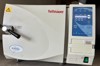Tuttnauer Brinkmann 2340E Digital Mesa Autoclave Esterilizador de Vapor con Monitor Foto 1 de 4