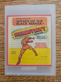 Permastruct & PowerLine NES Nintendo rental cases FAST SHIPPING & discounts !!