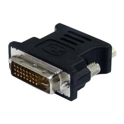 STARTECH - DVIVGAMFBK - DVI Zu VGA Kabel Adapter, Schwarz - Stecker zu Buchse - Bild 1 von 2