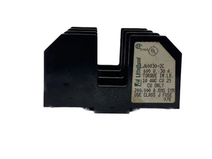 NEW OLD STOCK Littelfuse 600V 30A 3 Pole Class J Fuse Holder J60030-3C - Picture 1 of 6