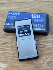 Sony 128GB SxS Pro+ Card (SBP-128B) - Picture 1 of 2