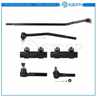 Mangas de ajuste de varilla de amarre interior exterior delantero dirección nueva para furgoneta Ford E150 6 piezas Foto 1 de 4