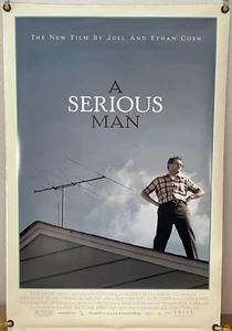 A SERIOUS MAN DS ROLLED ORIGINAL ONE SHEET MOVIE POSTER COEN BROS. (2009) - Picture 1 of 1