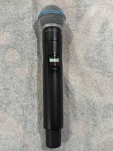 SHURE QLXD2/BETA58A Handheld Wireless Microphone Transmitter H50 534-598 MHz - Picture 1 of 9