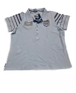 NSW Blues State Of Origin Ladies Polo Shirt Ladies Size 16 - Picture 1 of 8