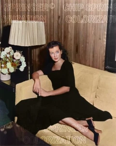 GAIL RUSSELL Porträt #321 | Atemberaubendes 8x10 Farbfoto von CHIP SPRINGER - Bild 1 von 1