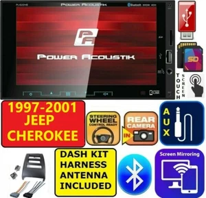 1997-2001 JEEP CHEROKEE BLUETOOTH USB SD AUX CAR RADIO STEREO PACKAGE - Picture 1 of 11