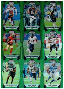 2017 Panini Prizm Football Prizms Green Parallel You Pick Finish Your Set - Bild 1 von 1